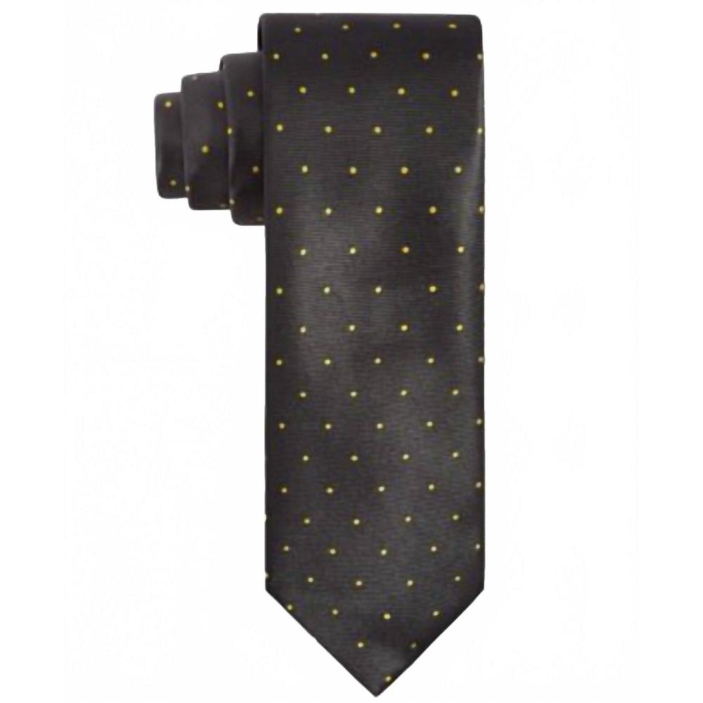 NEW TAYION men's alpha phi dot tie in black